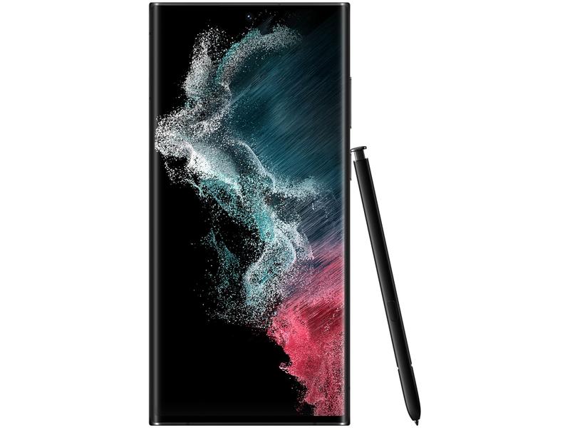 Smartphone Samsung Galaxy S22 Ultra 256GB Preto 5G - 12GB RAM 6,8